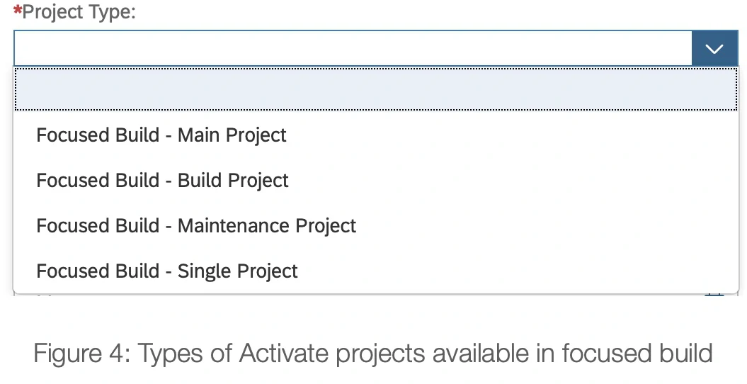Activate Project Plan Creation